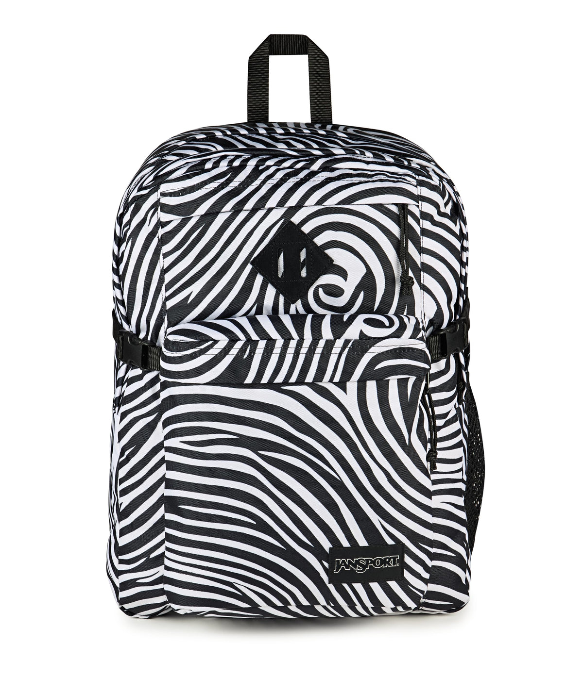 JanSport Main Campus Backpack - Travel or Work backpack w 15-Inch Laptop Sleeve and Dual Water Bottle Pockets, Navy