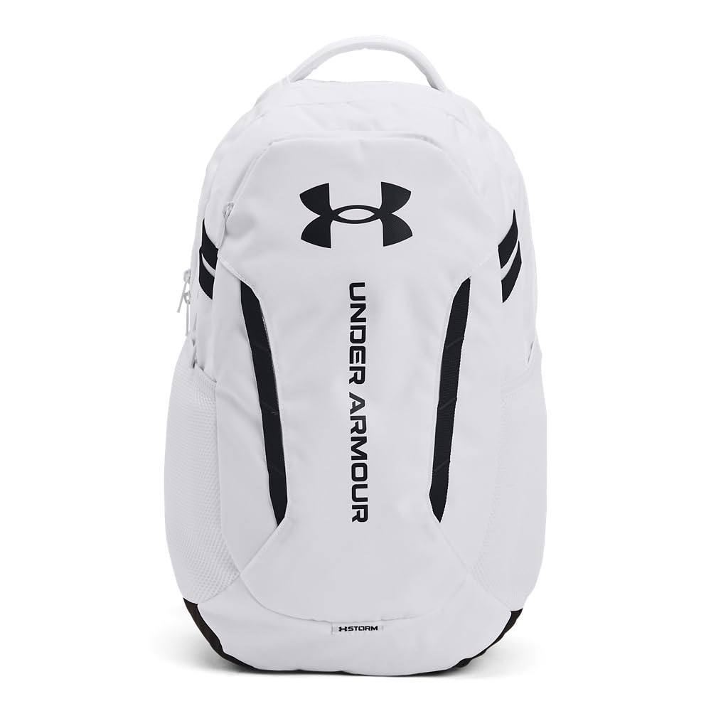 Under Armour Unisex Hustle 6.0 Backpack, 002 BLACK, OSFM
