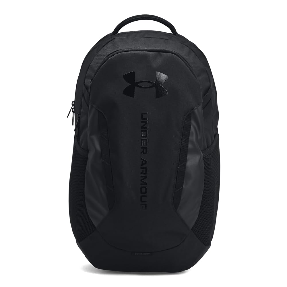 Under Armour Unisex Hustle 6.0 Backpack, 002 BLACK, OSFM