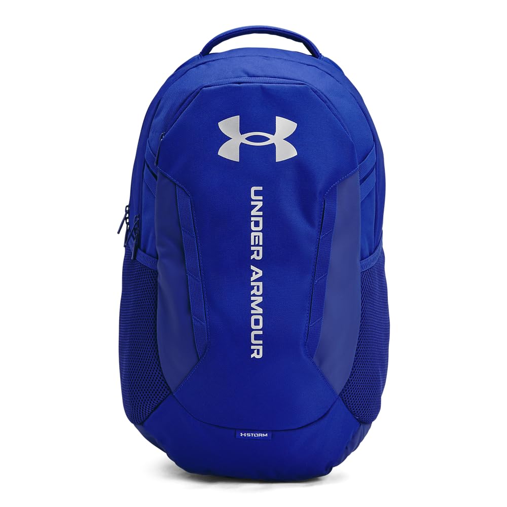 Under Armour Unisex Hustle 6.0 Backpack, 002 BLACK, OSFM