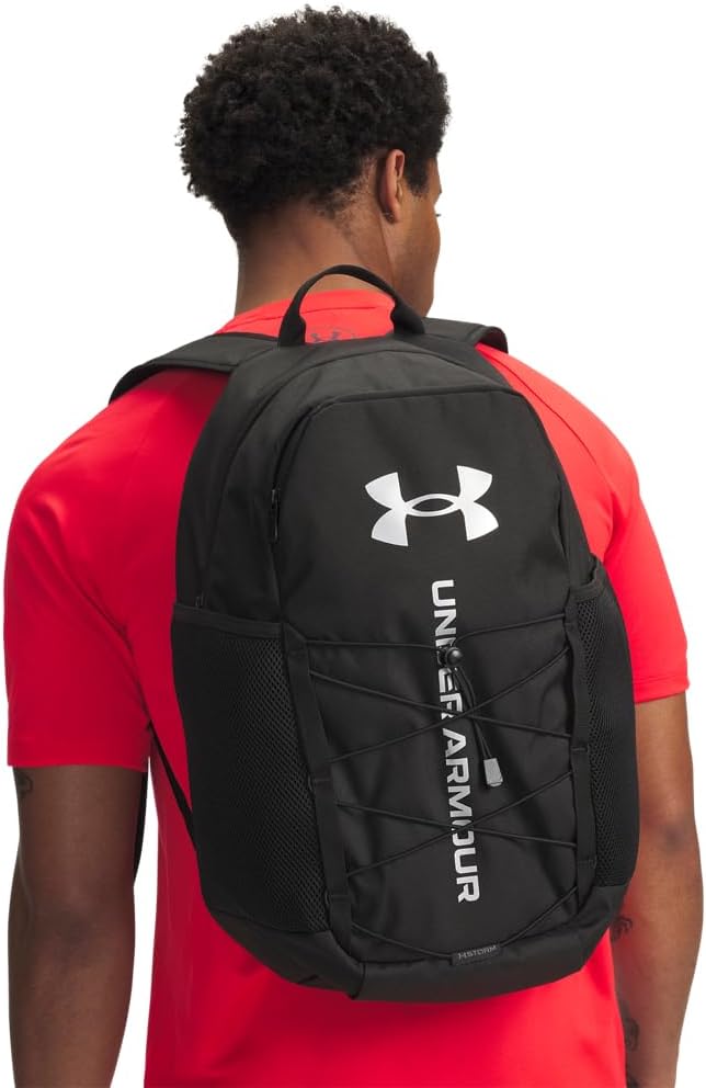 Under Armour Unisex Hustle Sport 6.0 Backpack, 001 BLACK, OSFM
