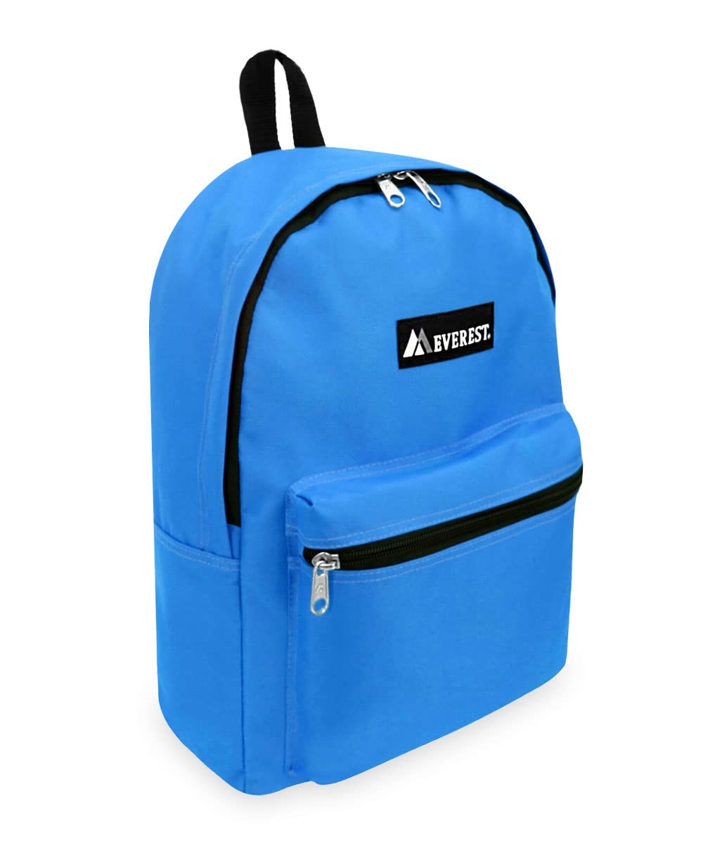Everest Luggage Basic Backpack, Red, Medium