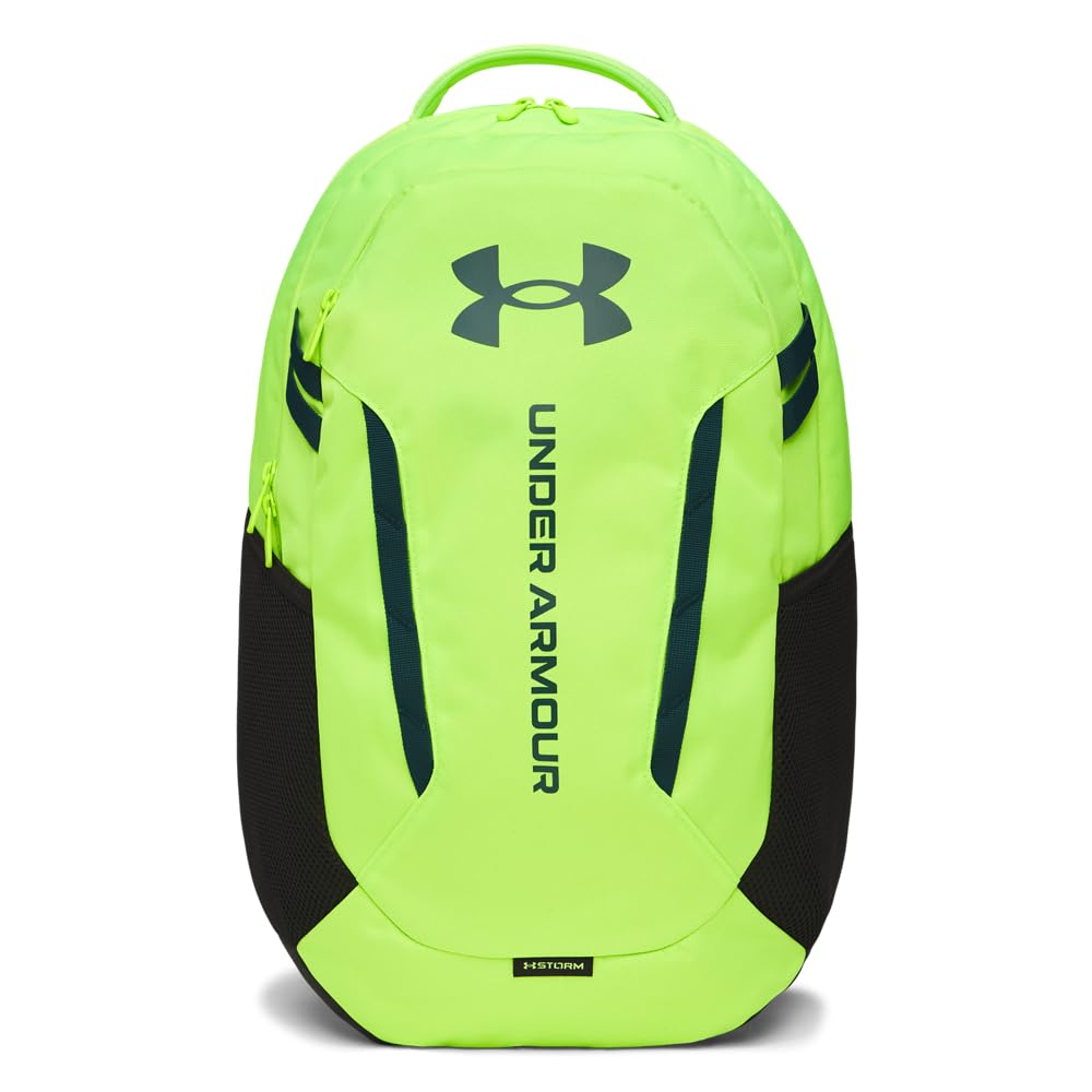 Under Armour Unisex Hustle 6.0 Backpack, 002 BLACK, OSFM