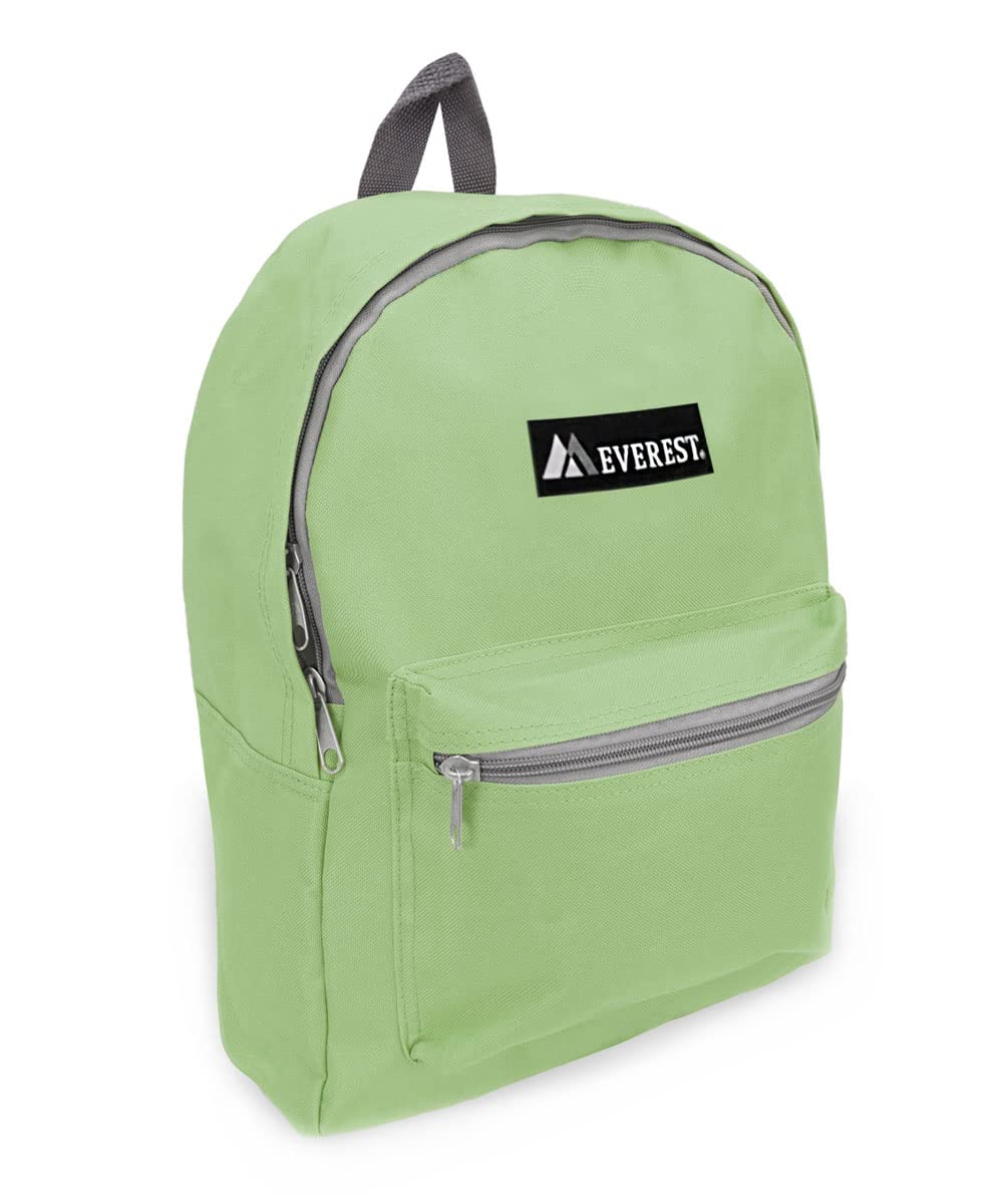 Everest Luggage Basic Backpack, Red, Medium