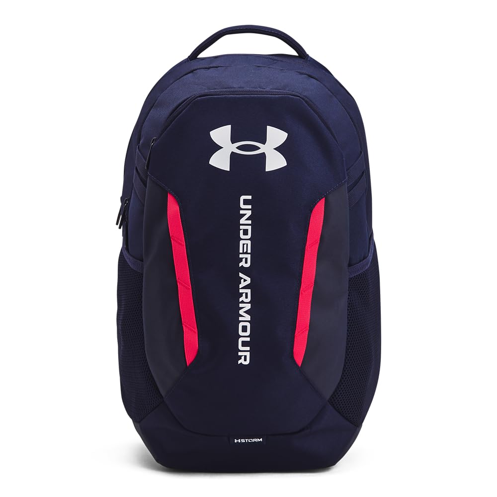 Under Armour Unisex Hustle 6.0 Backpack, 002 BLACK, OSFM