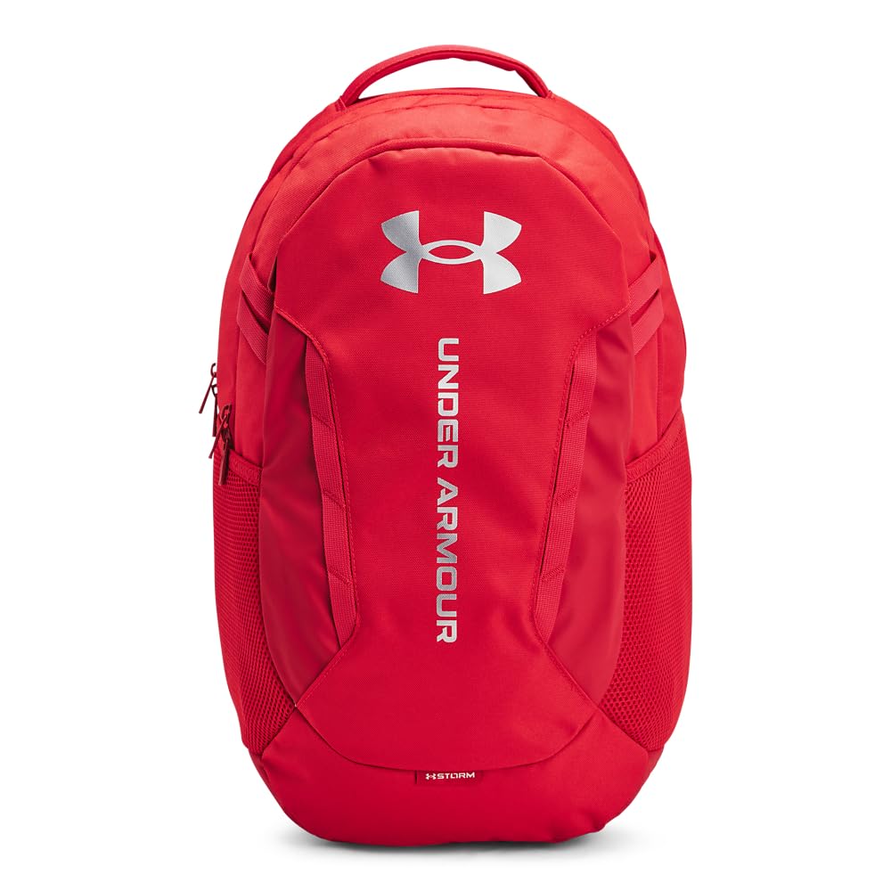 Under Armour Unisex Hustle 6.0 Backpack, 002 BLACK, OSFM