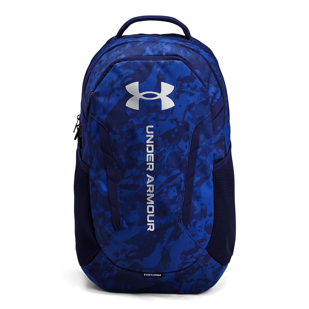 Under Armour Unisex Hustle 6.0 Backpack, 002 BLACK, OSFM