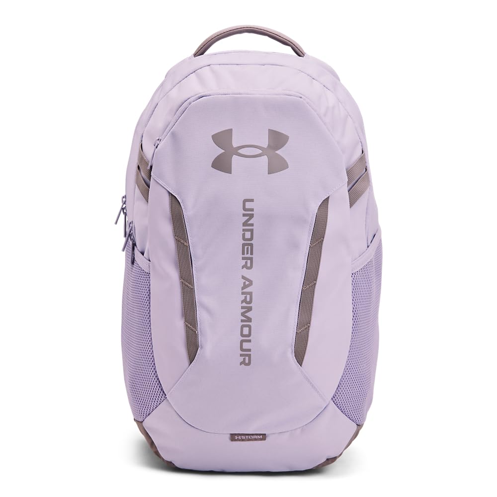 Under Armour Unisex Hustle 6.0 Backpack, 002 BLACK, OSFM