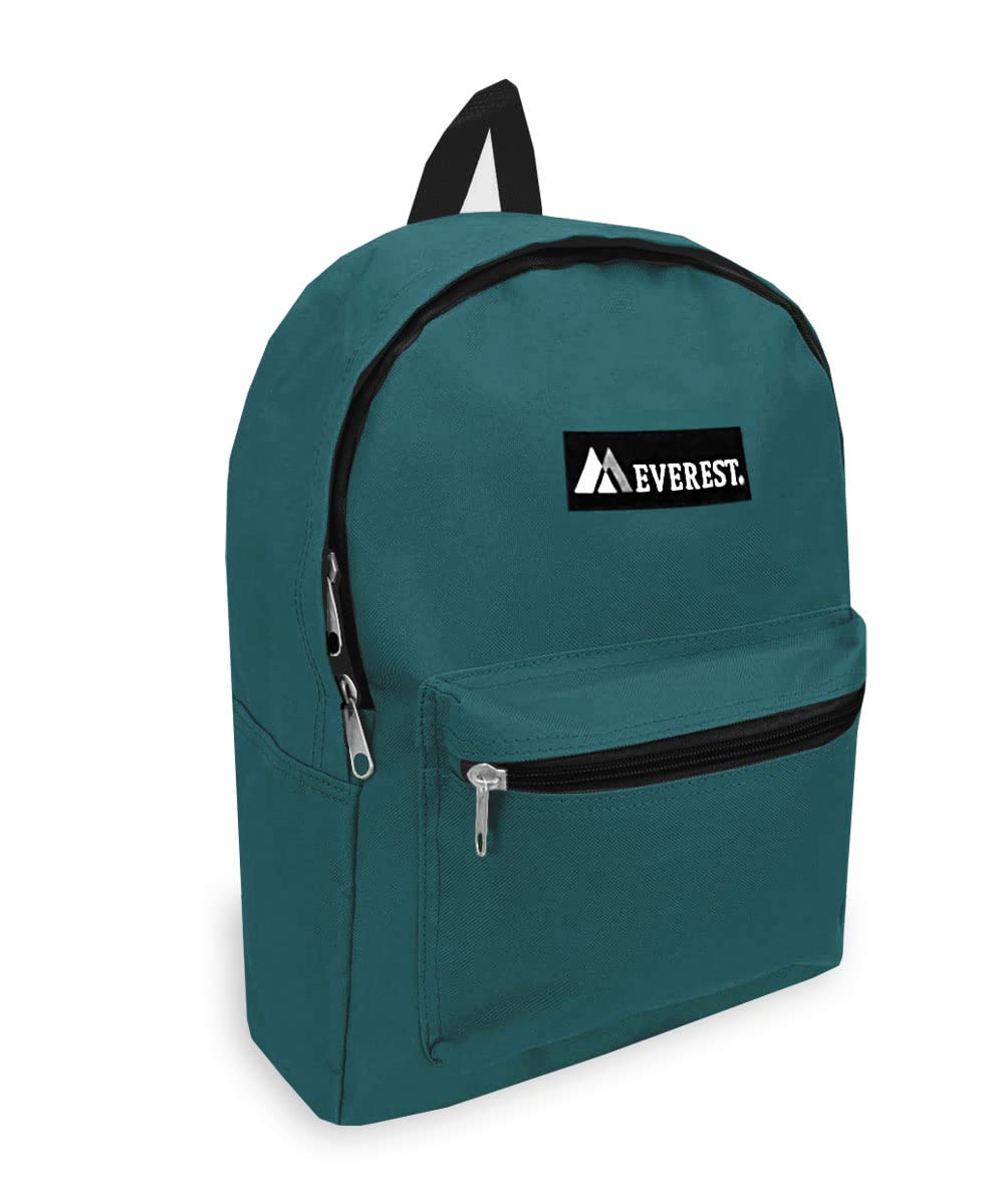 Everest Luggage Basic Backpack, Red, Medium