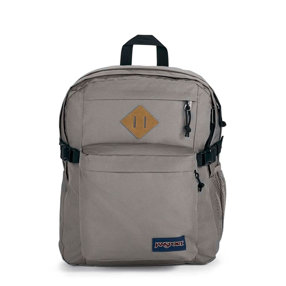 JanSport Main Campus Backpack - Travel or Work backpack w 15-Inch Laptop Sleeve and Dual Water Bottle Pockets, Navy