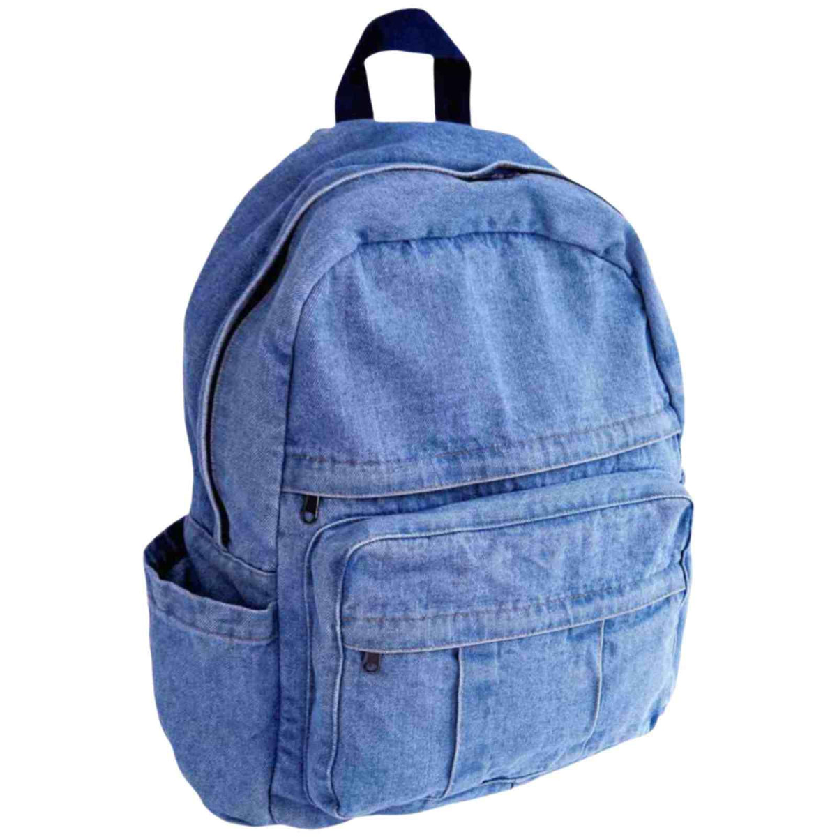 Coffee Brown Canvas Backpack for Women & Men Retro Aesthetic Rucksack Basic Backpack for High School/College Students Travel Laptop Bag