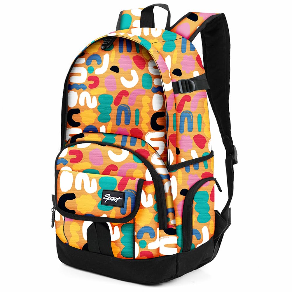 rickyh style School Backpack Travel Bag for Men & Women Lightweight College