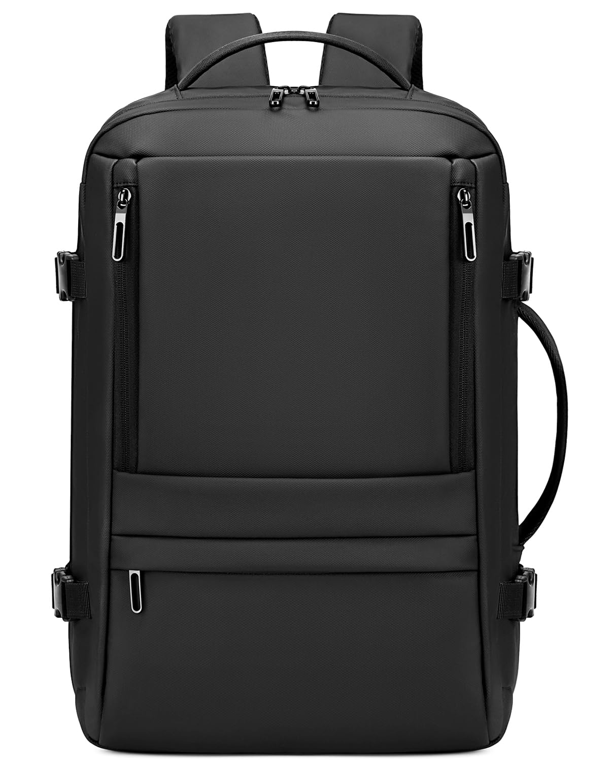 Rcrirth Carry On Travel Backpack Flight Approved for Men Women, Black