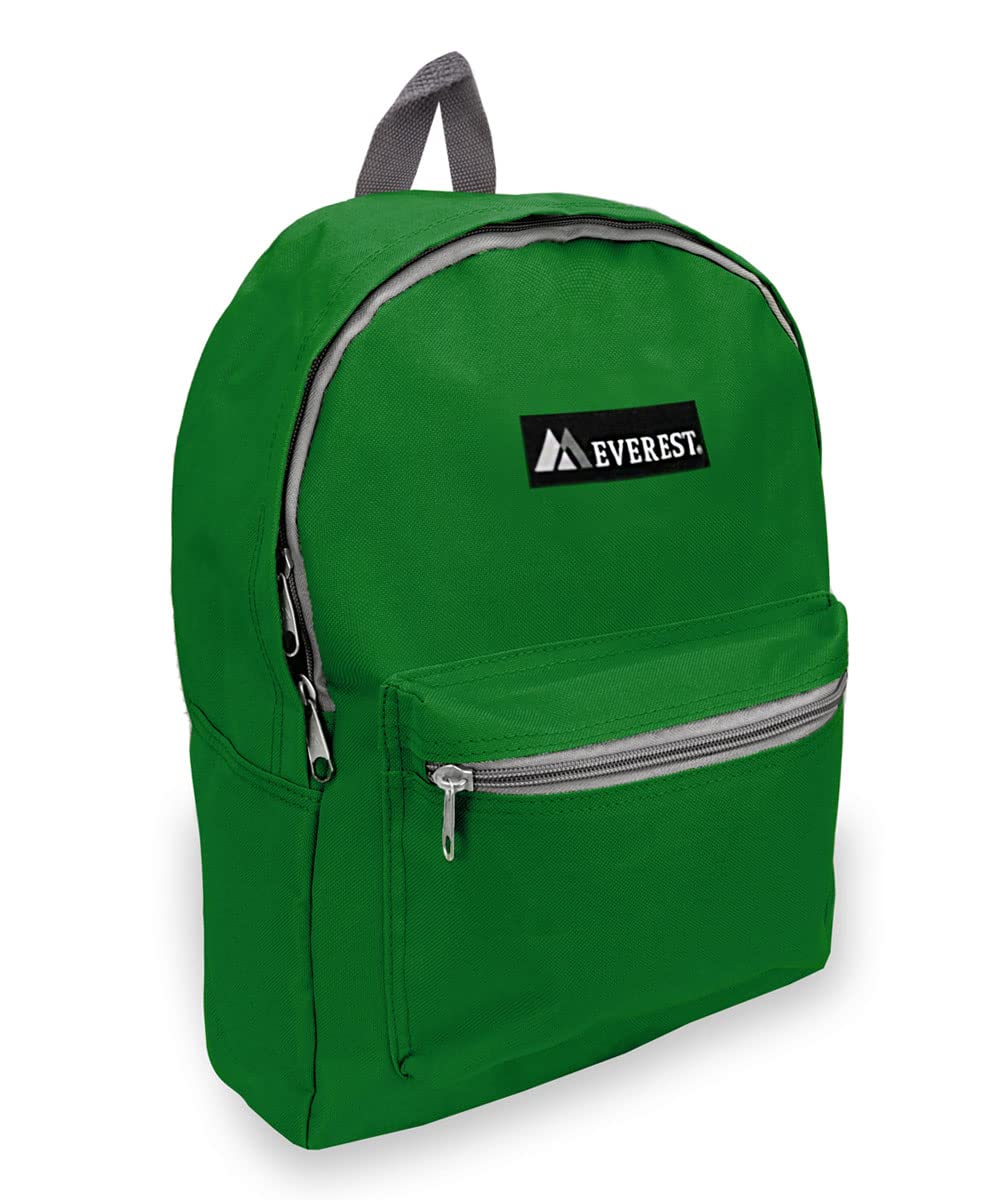 Everest Luggage Basic Backpack, Red, Medium