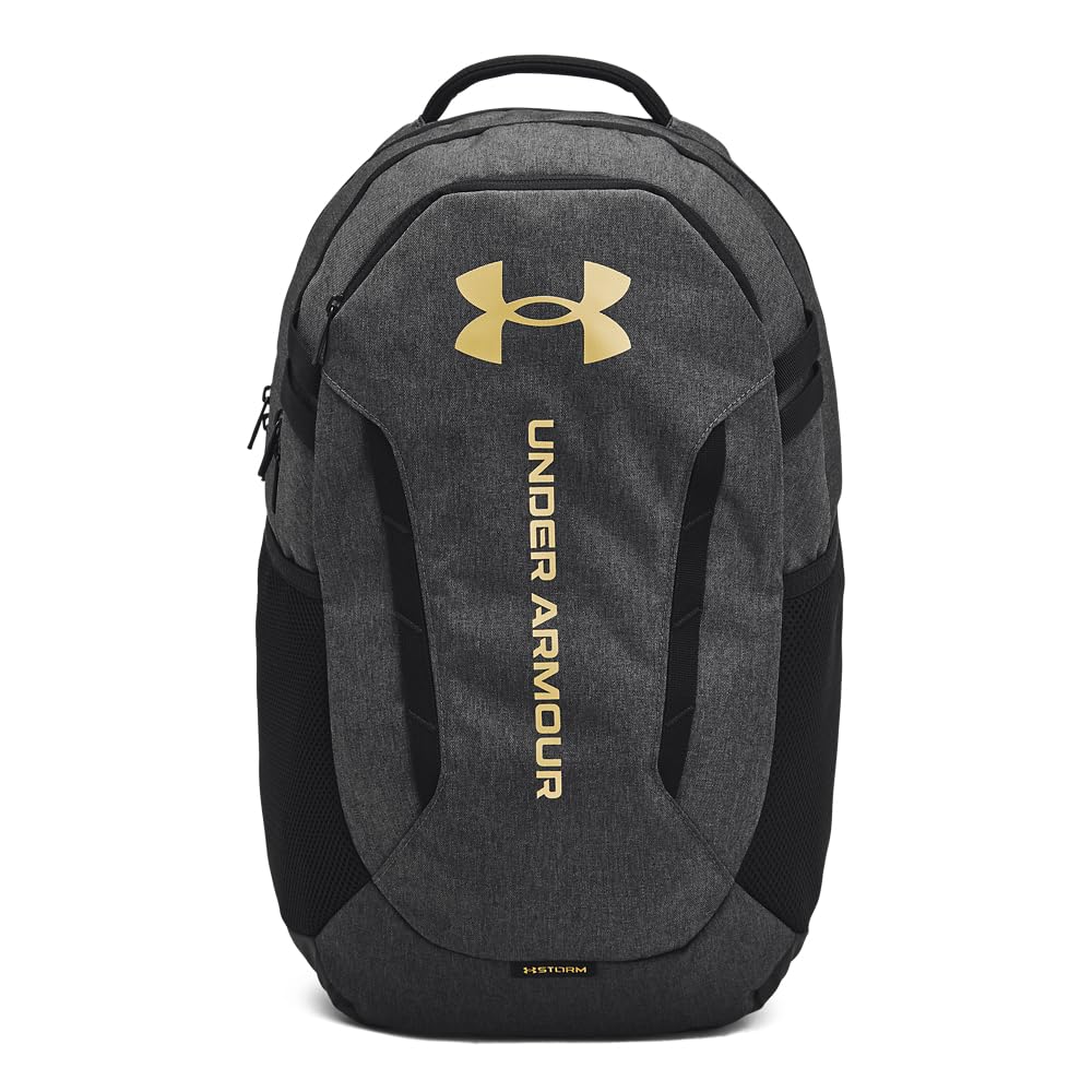 Under Armour Unisex Hustle 6.0 Backpack, 002 BLACK, OSFM