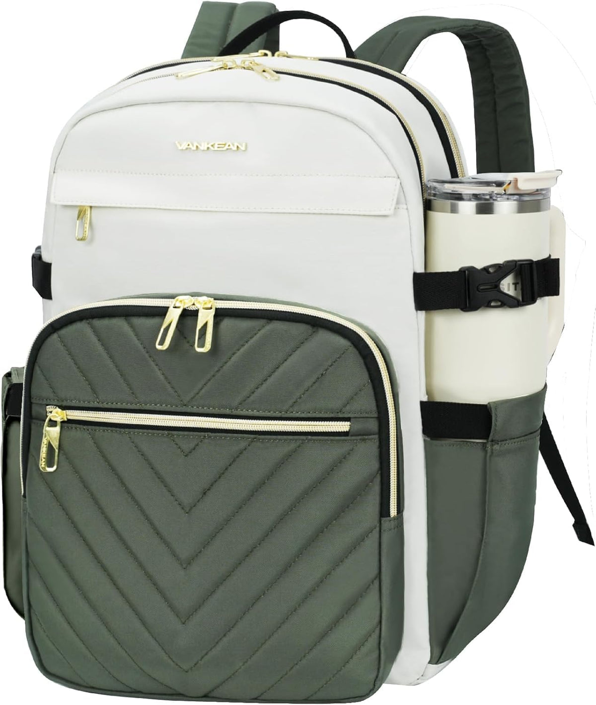 VANKEAN 15.6 Inch Laptop Backpack for Women Large Capacity