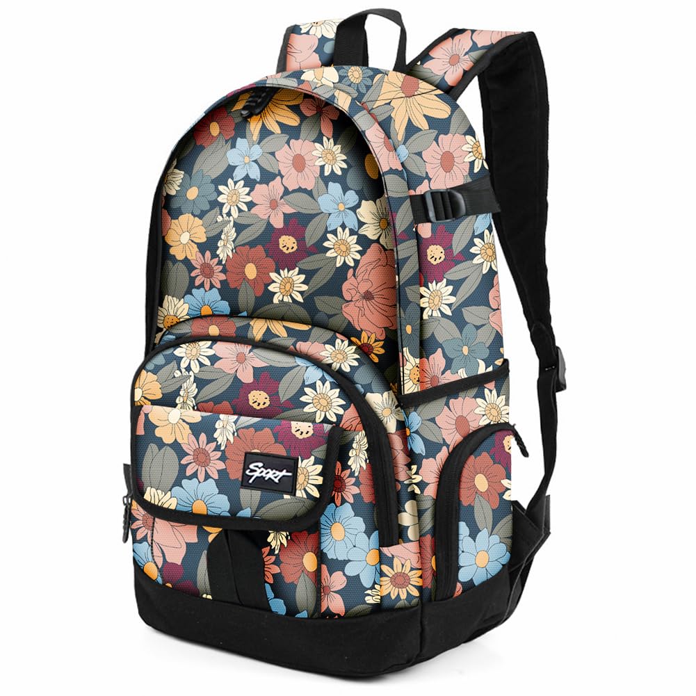 rickyh style School Backpack Travel Bag for Men & Women Lightweight College