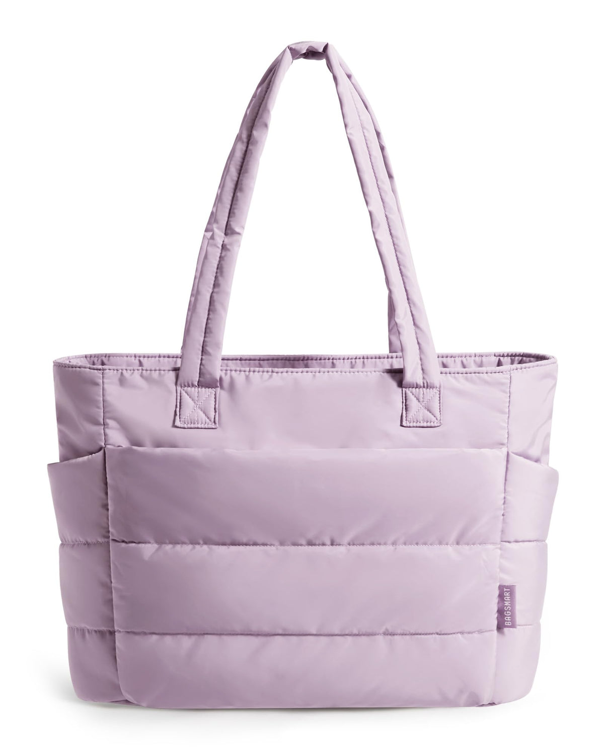 BAGSMART Puffy Tote Bag for Women, Lightweight Work Tote Handbag