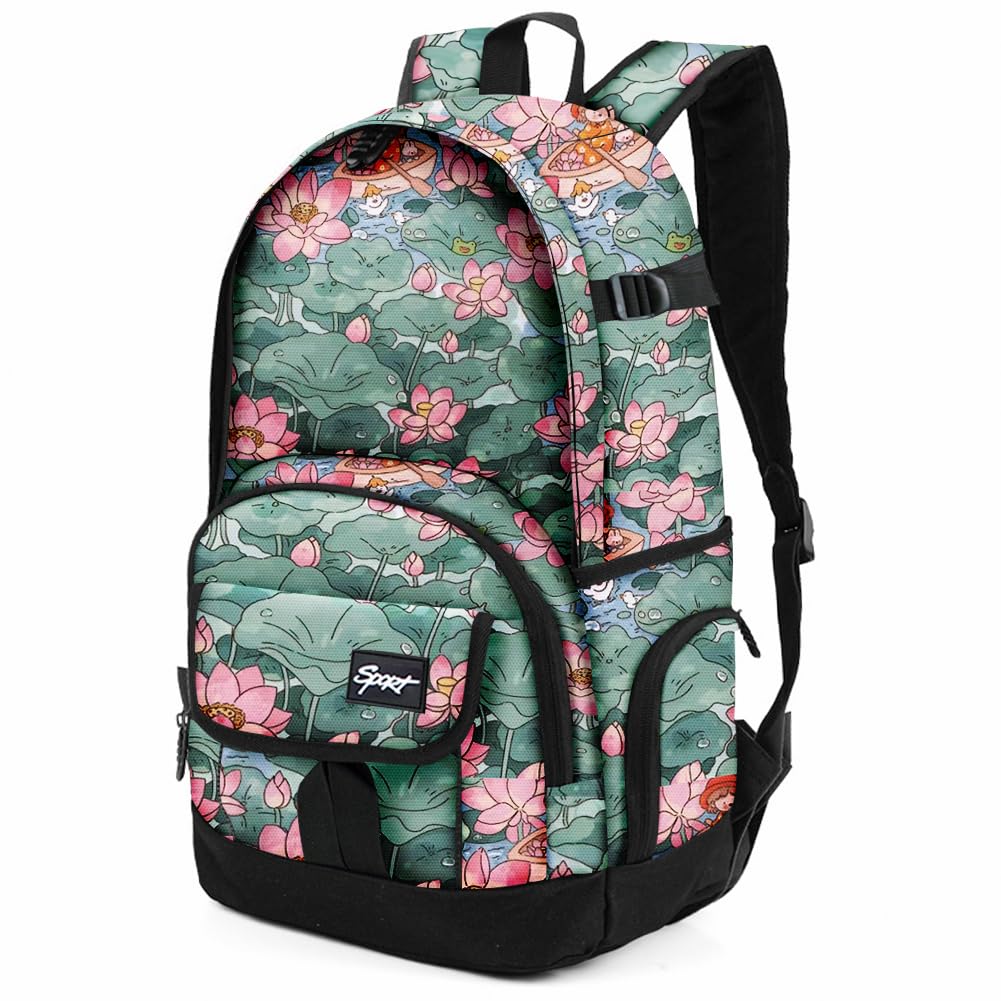 rickyh style School Backpack Travel Bag for Men & Women Lightweight College