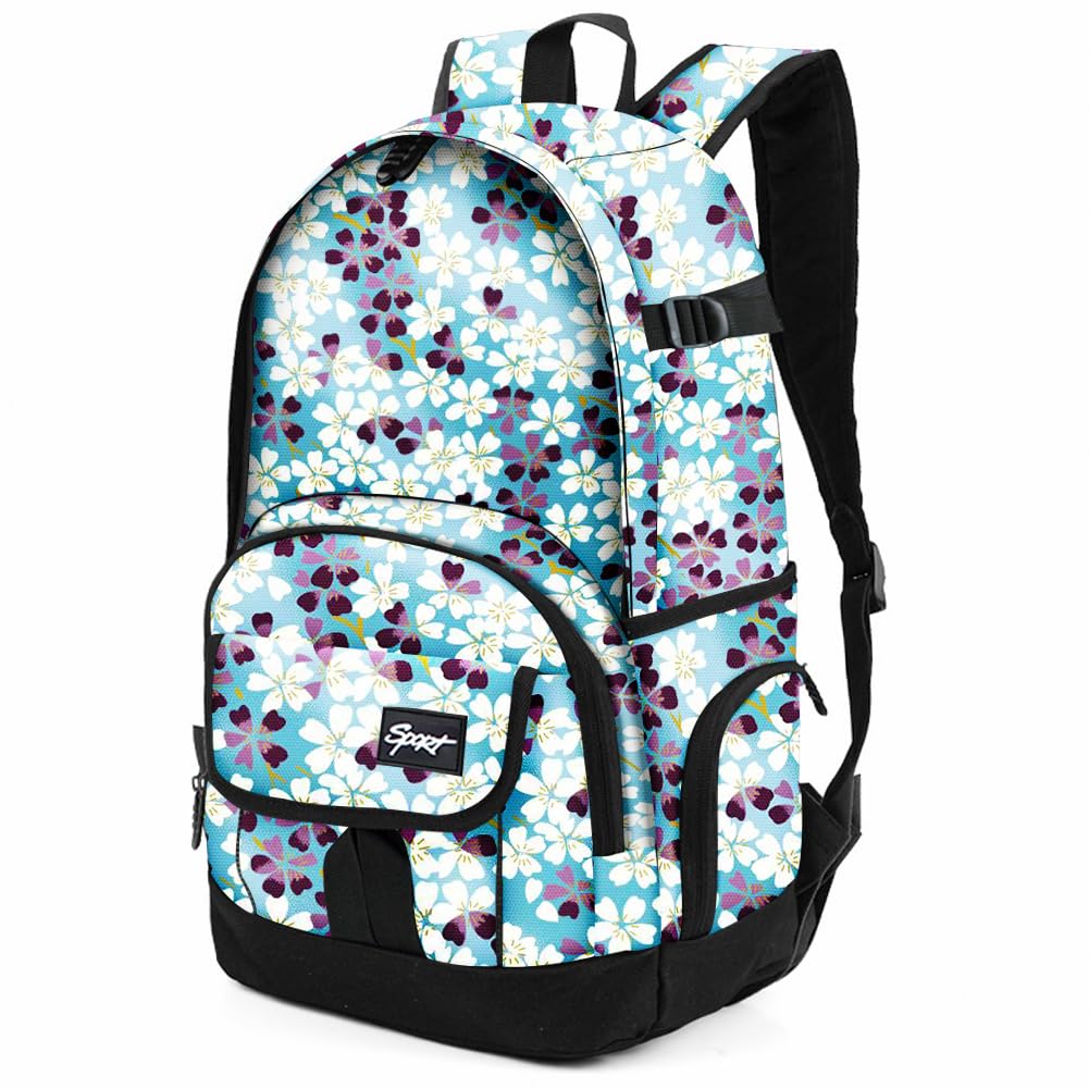 rickyh style School Backpack Travel Bag for Men & Women Lightweight College