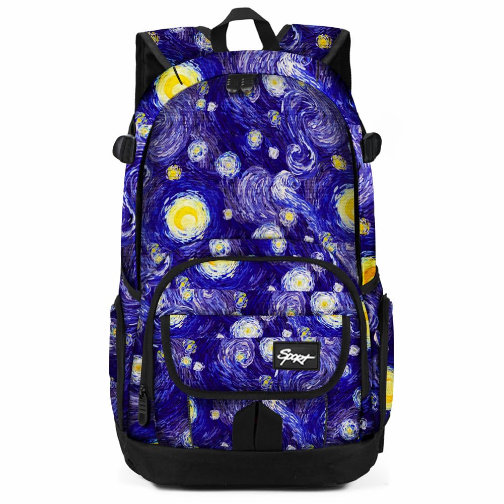 rickyh style School Backpack Travel Bag for Men & Women Lightweight College