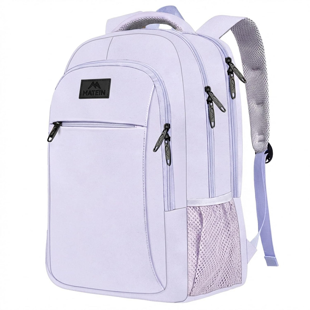 MATEIN Travel Laptop Backpack, 15.6 Inch College School Computer Bag, Grey