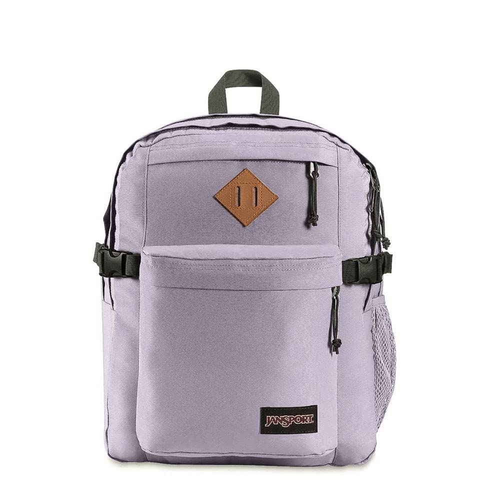 JanSport Main Campus Backpack - Travel or Work backpack w 15-Inch Laptop Sleeve and Dual Water Bottle Pockets, Navy
