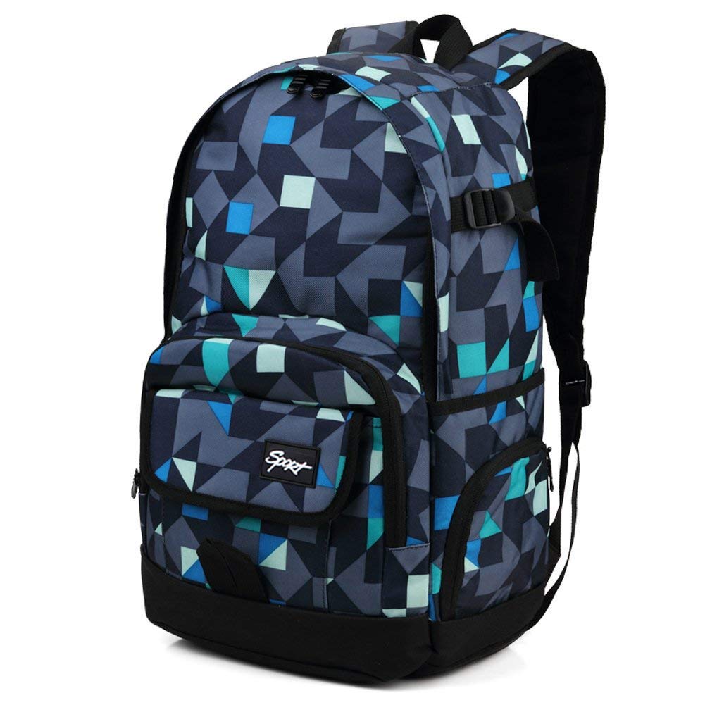 rickyh style School Backpack Travel Bag for Men & Women Lightweight College