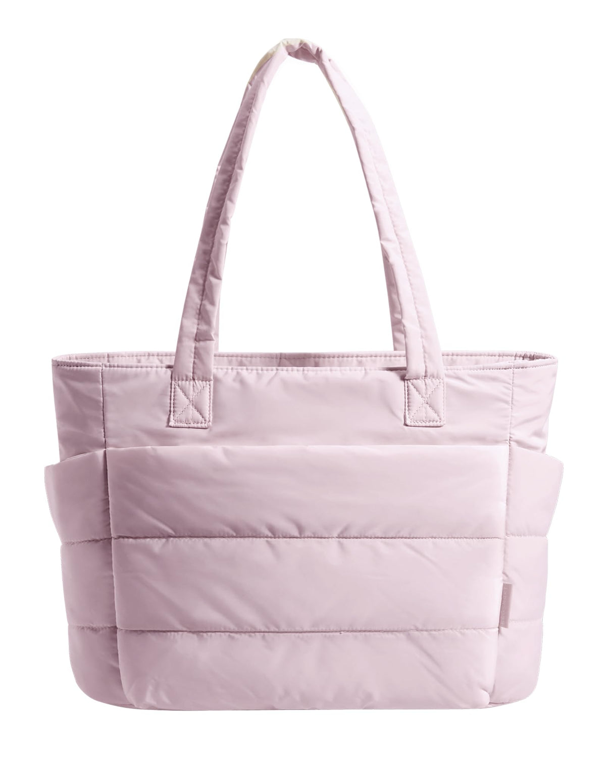 BAGSMART Puffy Tote Bag for Women, Lightweight Work Tote Handbag