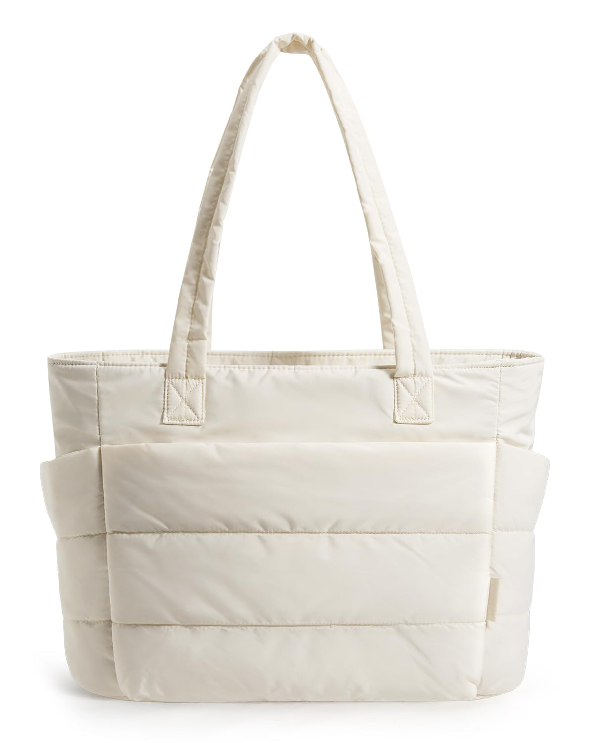 BAGSMART Puffy Tote Bag for Women, Lightweight Work Tote Handbag