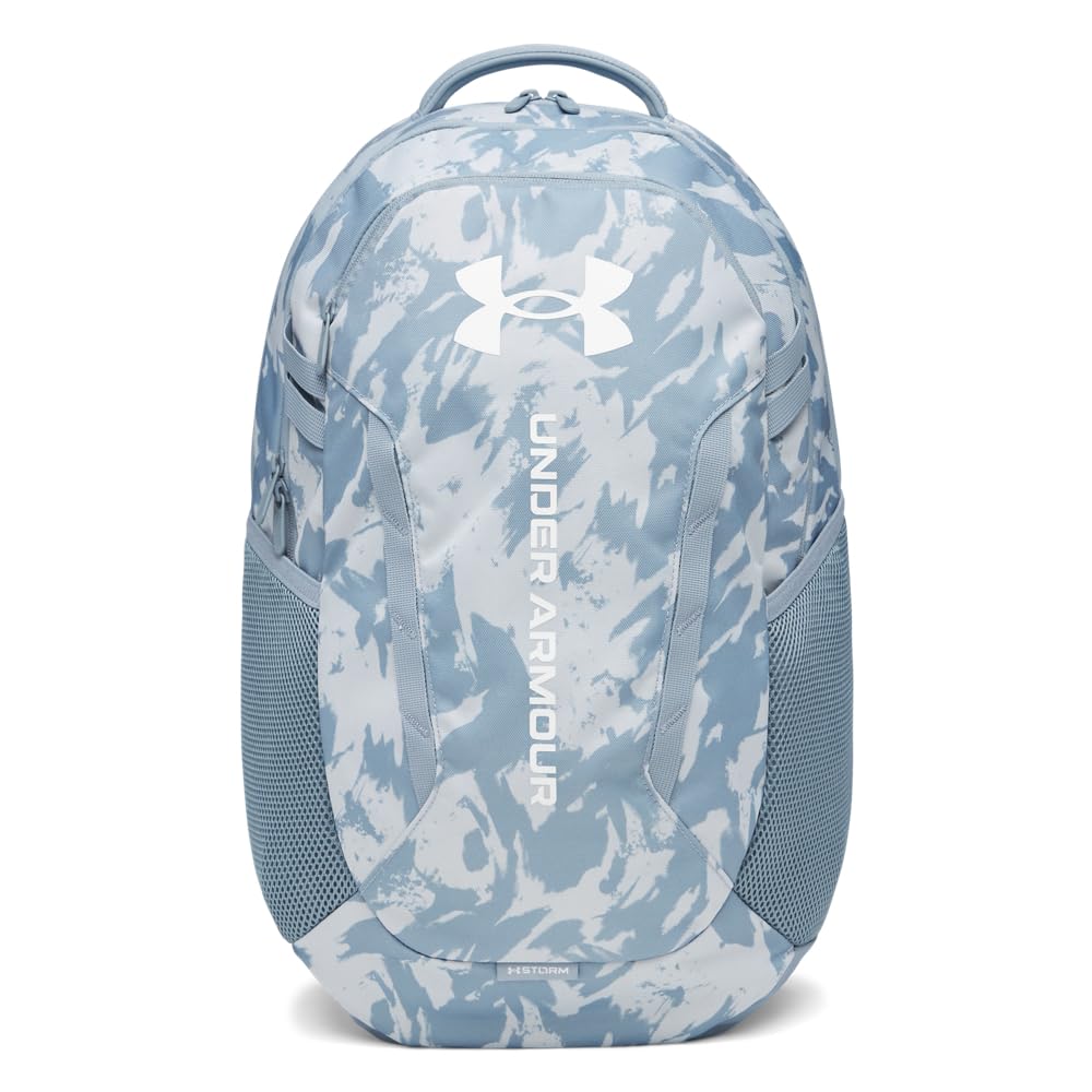 Under Armour Unisex Hustle 6.0 Backpack, 002 BLACK, OSFM