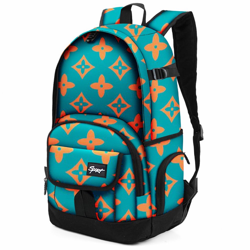 rickyh style School Backpack Travel Bag for Men & Women Lightweight College