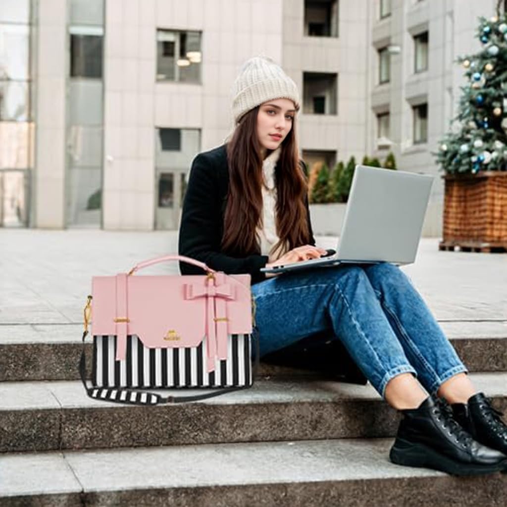 MATEIN Laptop Bag for Women, 15.6 inch Slim Computer Briefcase Sleeve Case