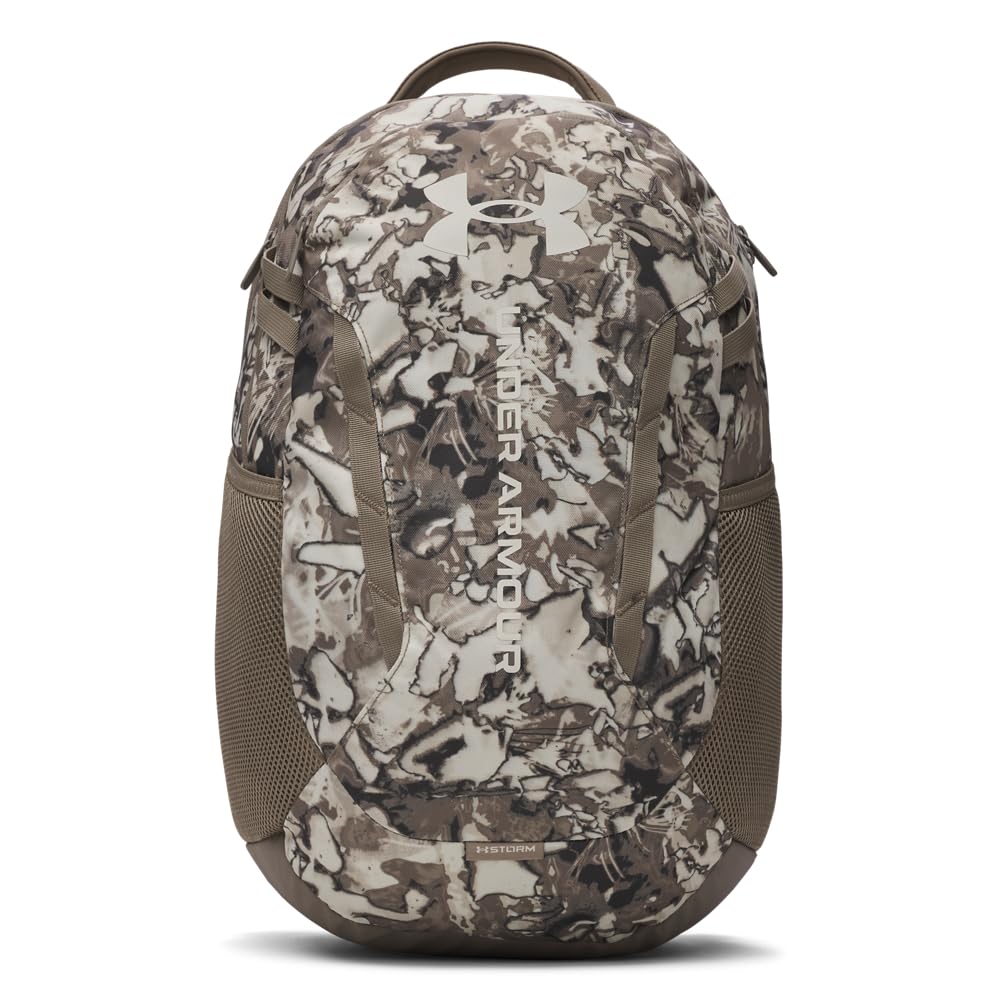 Under Armour Unisex Hustle 6.0 Backpack, 002 BLACK, OSFM