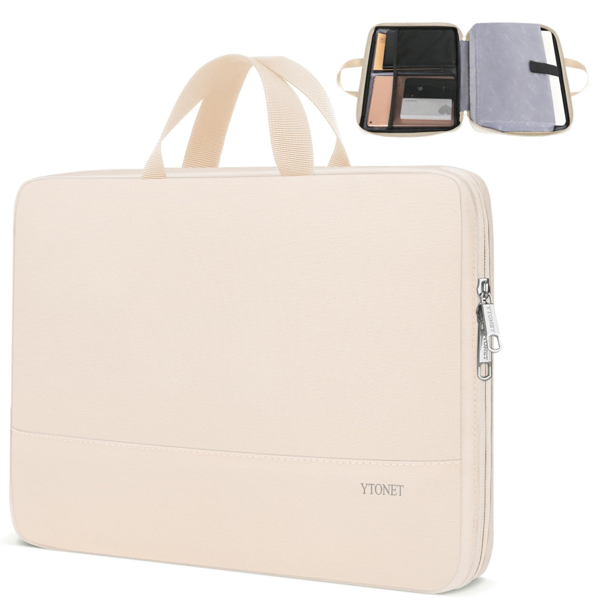 Ytonet Laptop Case 16 inch, 15-15.6 Inch TSA Laptop Sleeve Computer Bag