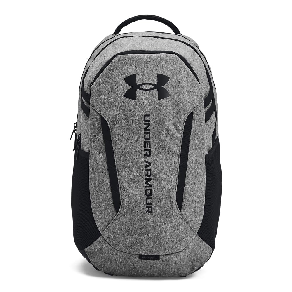 Under Armour Unisex Hustle 6.0 Backpack, 002 BLACK, OSFM