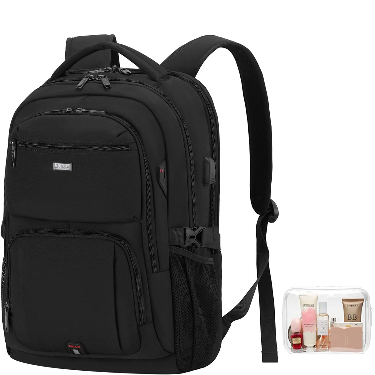 DUSLANG 17 inch Travel Laptop Backpack for Men/Women College Computer Bag