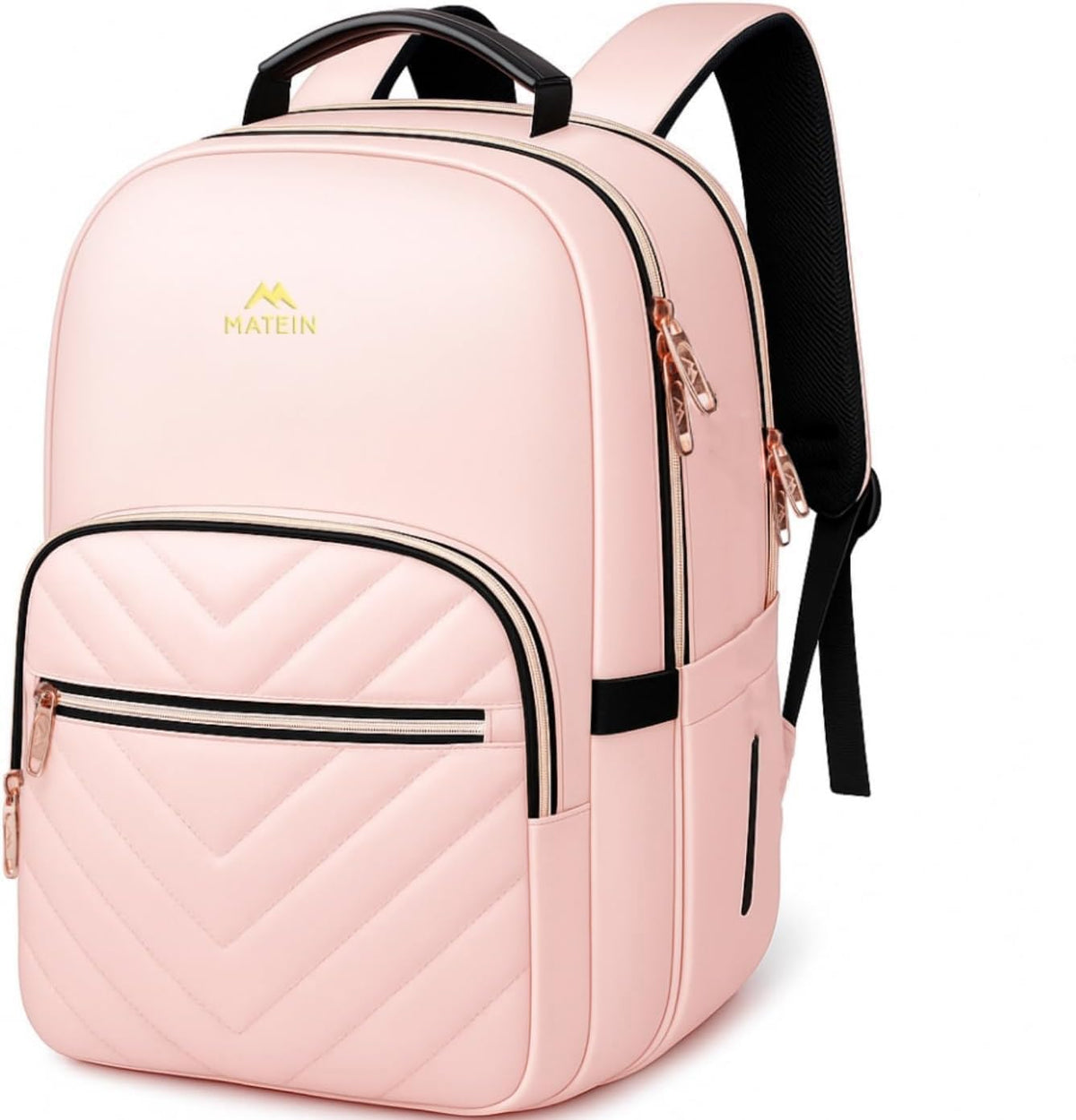 MATEIN 15.6 inch College School Bookbag for Women, Purple Laptop Backpack