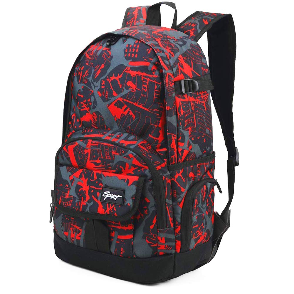 rickyh style School Backpack Travel Bag for Men & Women Lightweight College