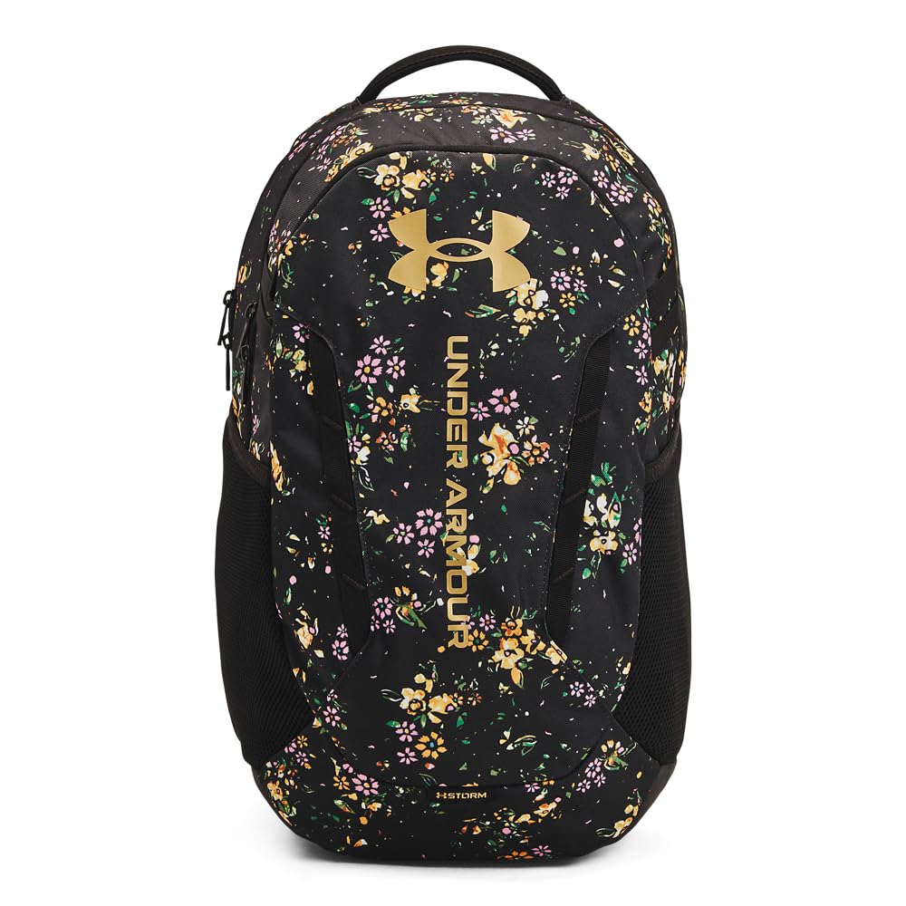 Under Armour Unisex Hustle 6.0 Backpack, 002 BLACK, OSFM
