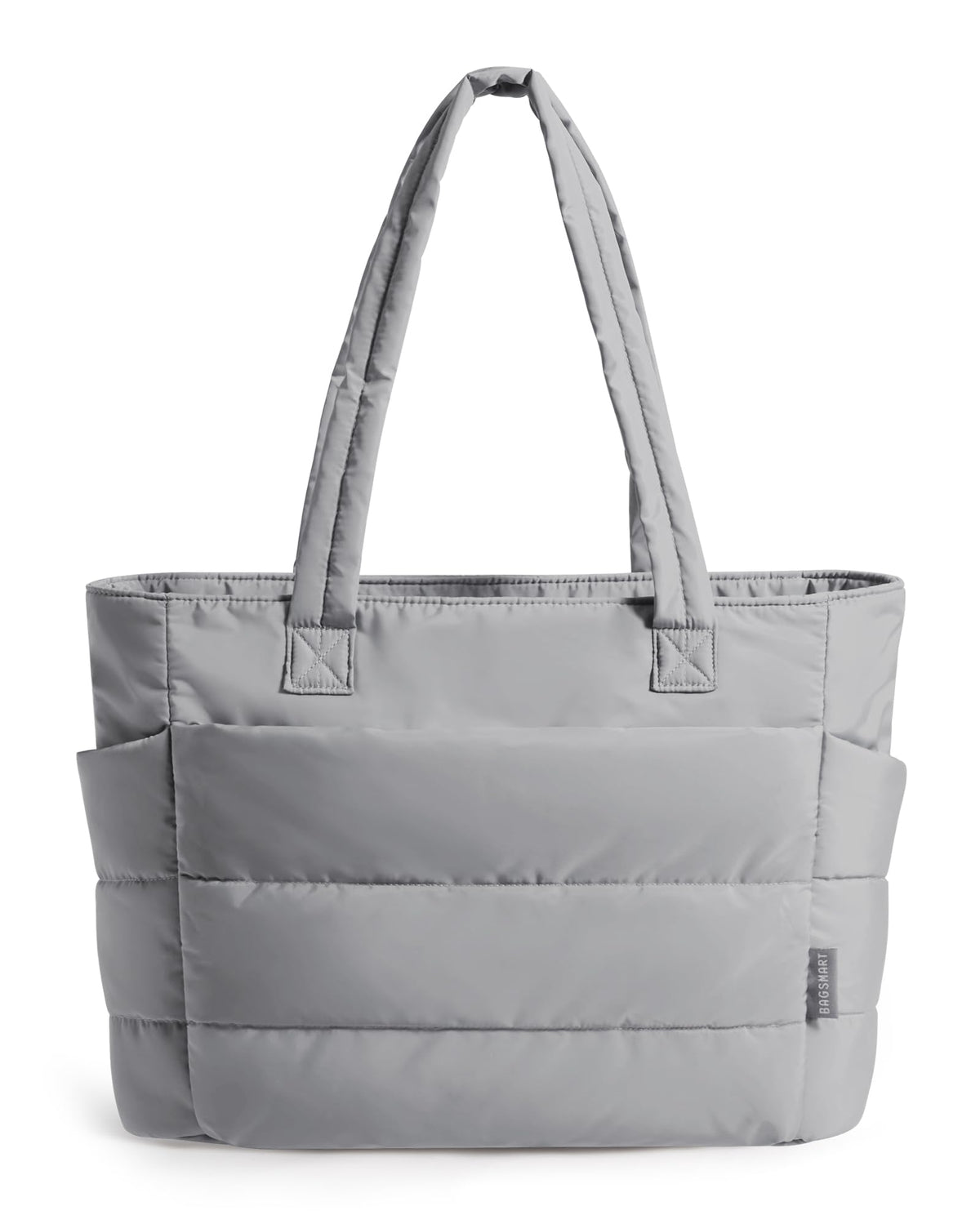 BAGSMART Puffy Tote Bag for Women, Lightweight Work Tote Handbag