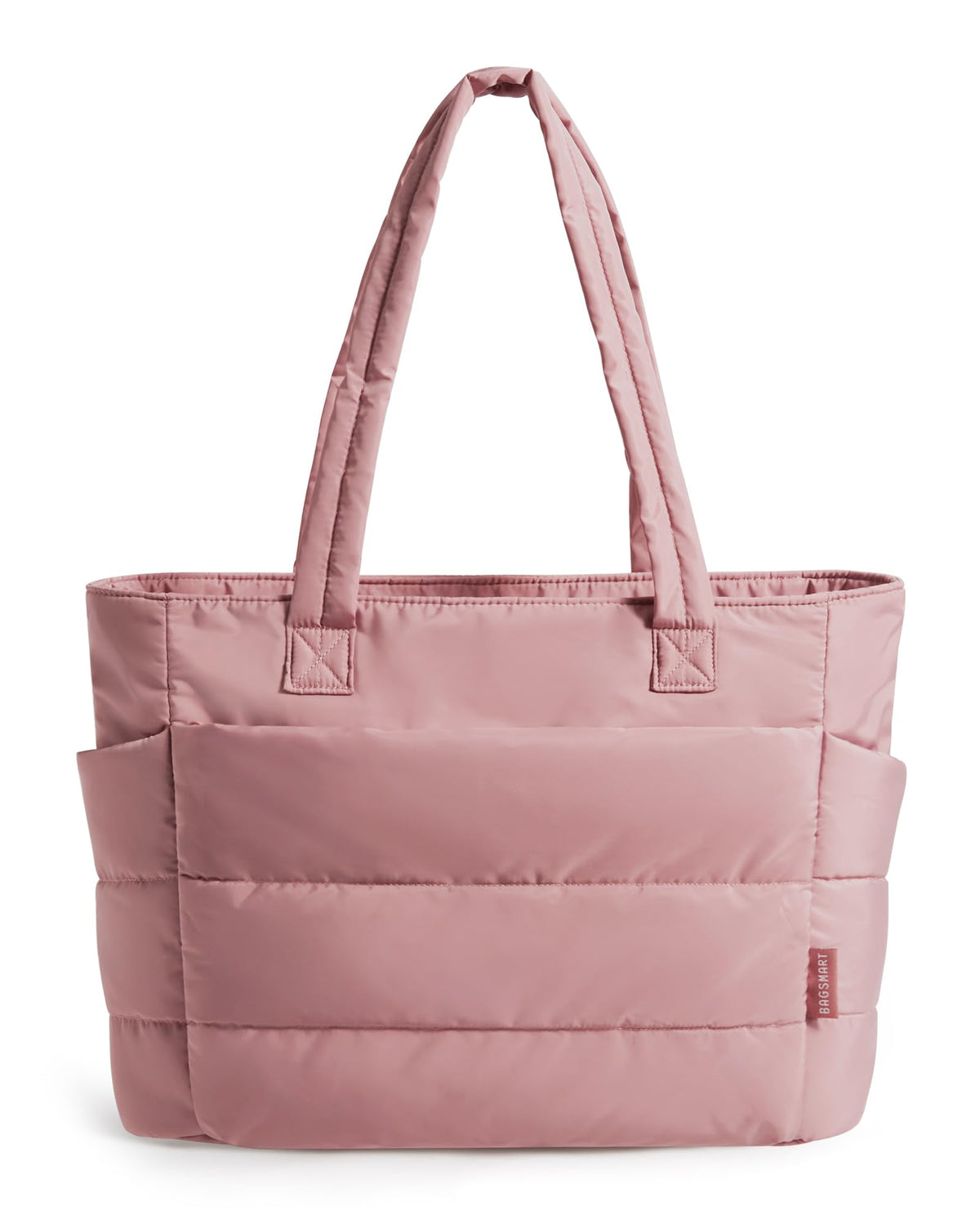 BAGSMART Puffy Tote Bag for Women, Lightweight Work Tote Handbag