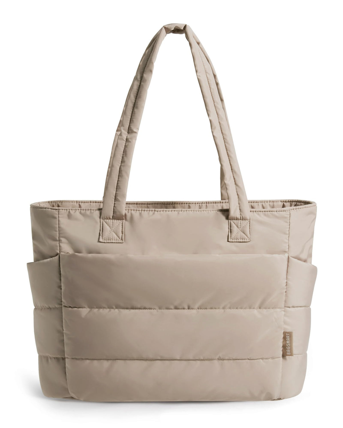 BAGSMART Puffy Tote Bag for Women, Lightweight Work Tote Handbag