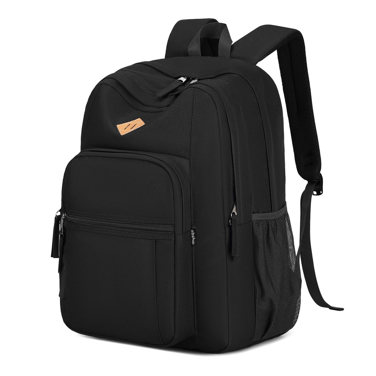 abshoo Classical Basic Womens Travel Backpack For College Men Water Resistant Bookbag (Black)