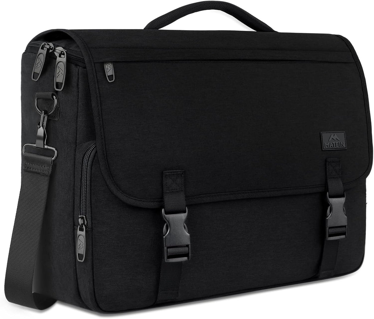 MATEIN Messenger Bag for Men, School Bag Men's Laptop Briefcases for Work