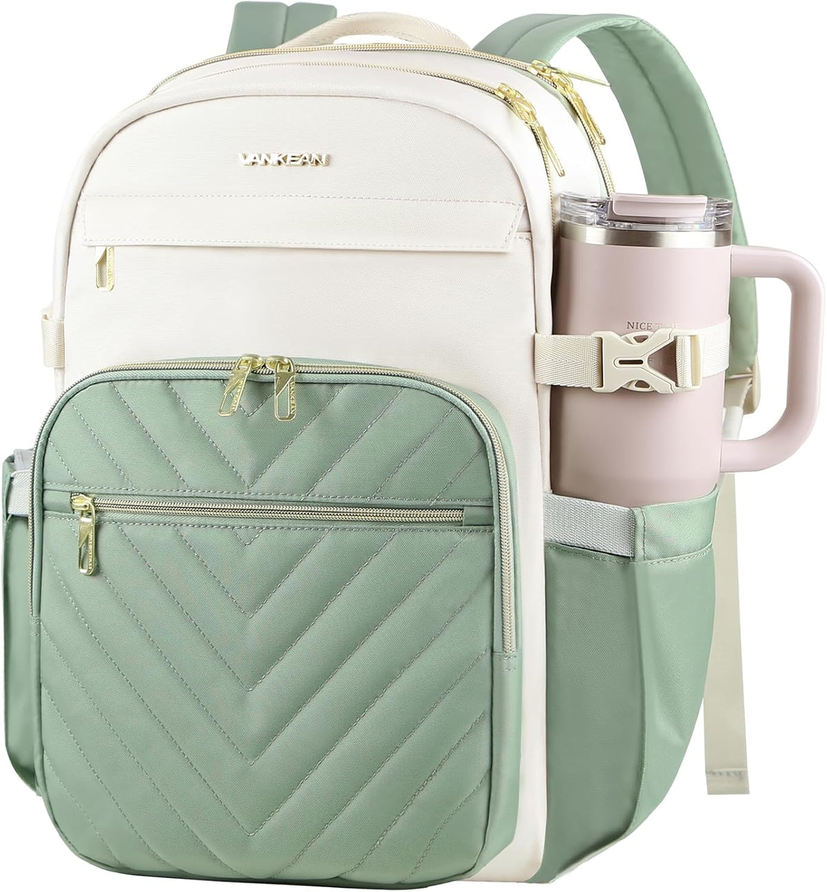 VANKEAN 15.6 Inch Laptop Backpack for Women Large Capacity