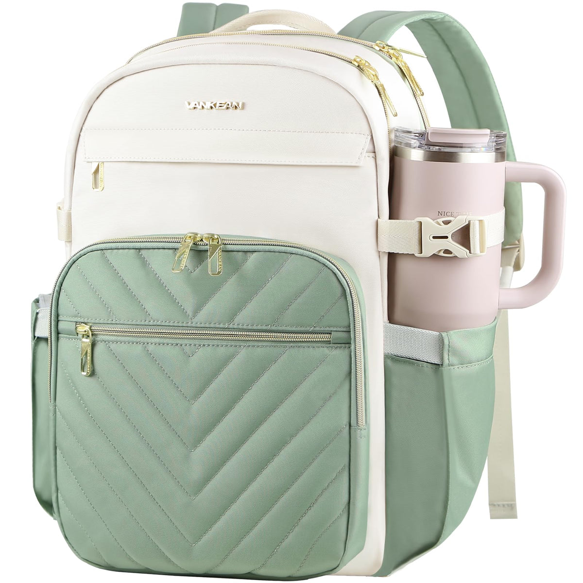 VANKEAN 15.6 Inch Laptop Backpack for Women Large Capacity