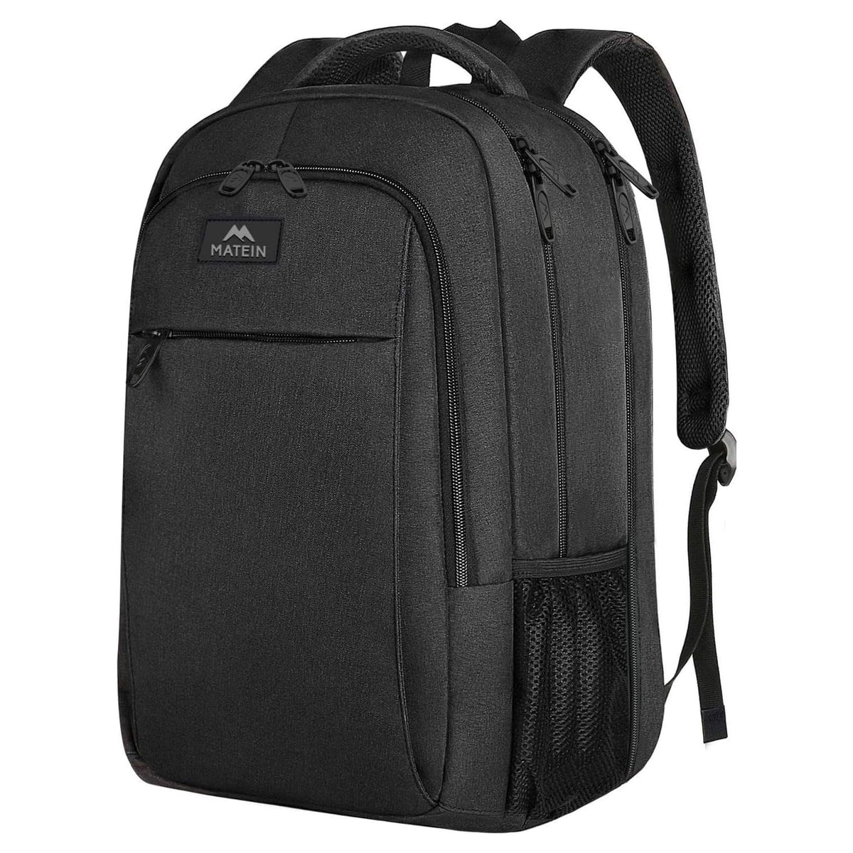 MATEIN Travel Laptop Backpack, 15.6 Inch College School Computer Bag, Grey