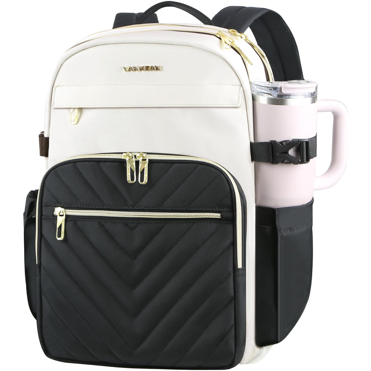VANKEAN 15.6 Inch Laptop Backpack for Women Large Capacity