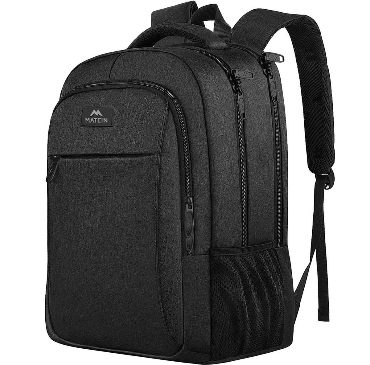MATEIN Travel Laptop Backpack, 15.6 Inch College School Computer Bag, Grey